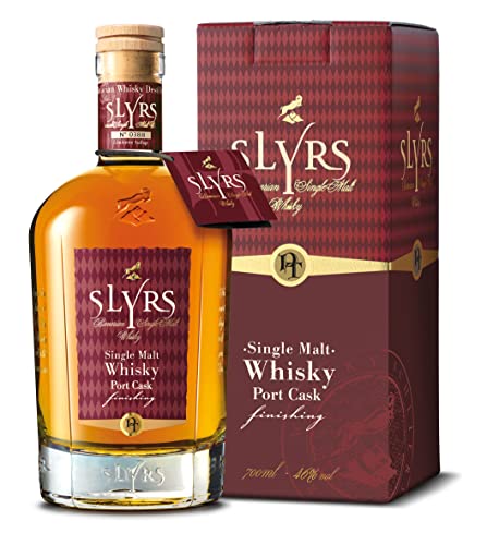 SLYRS Single Malt Whisky Port Cask Finish 46% vol. 0,7 l in Geschenkverpackung von SLYRS