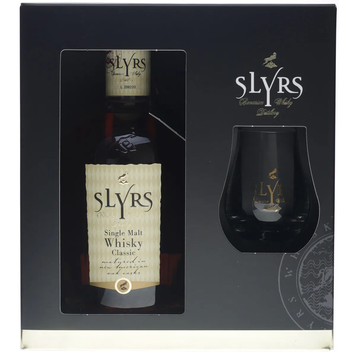 Slyrs Single Malt 43% vol. 0,7 l Geschenkpackung mit Glas von Slyrs