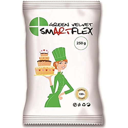 SmartFlex Fondant Green Velvet, 250 g von SmartFlex