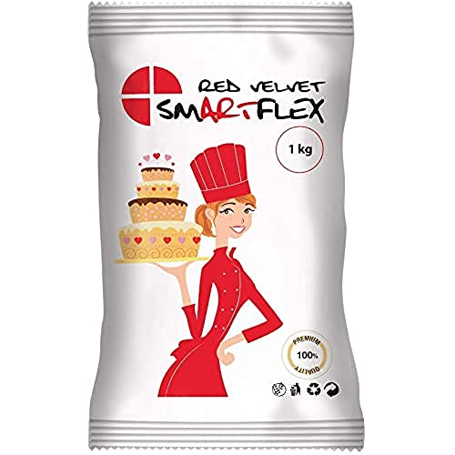 SmartFlex Fondant Red Velvet, 1 kg von SmartFlex