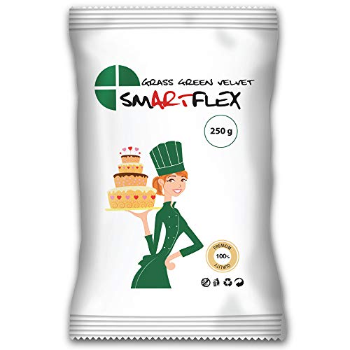 SmartFlex Smartflex Fondant Grass Green Velvet 250 g von SmartFlex