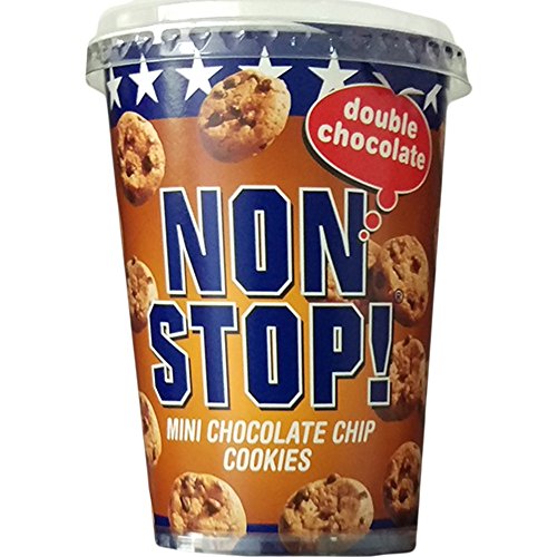 Non Stop! Mini Chocolate Chip Cookies 8 x 125g (Double Chocolate Kekse) von Geakv