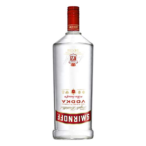Smirnoff Red No. 21 Premium Vodka Triple Destilled, Relaunch 2019, 6er, Wodka, Alkohol, Alkoholgetränk, Flasche, 37.5%, 1.5 L, 749957 von Smirnoff