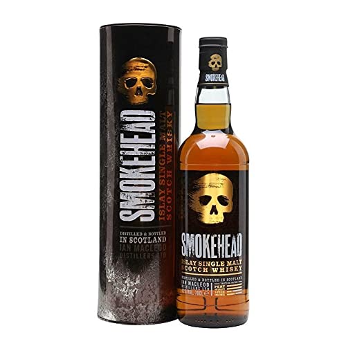 SMOKEHEAD ISLAY SINGLE MALT SCOTCH WHISKY 70 CL IN EINER KISTE von Smokehead