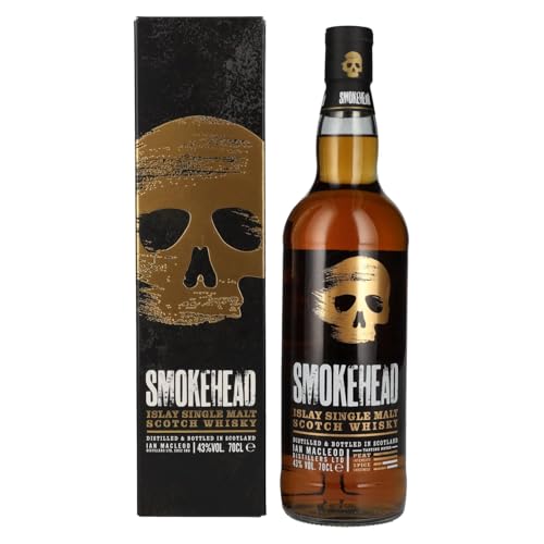 Smokehead Islay Single Malt Scotch Whisky 43% Vol. 0,7l in Geschenkbox von Smokehead