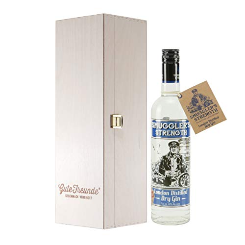 Smugglers Strength London Dry Gin mit Geschenk-HK von Smuggler's Strength