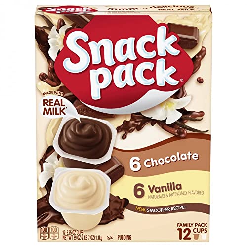 Snack Pack Schokoladen-Vanille-Pudding (1 Stück) von Snack Pack