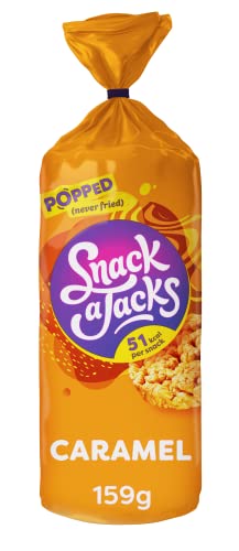 Snack a Jacks Caramel Flavour Rice Cakes| 159 g von Snack a Jacks