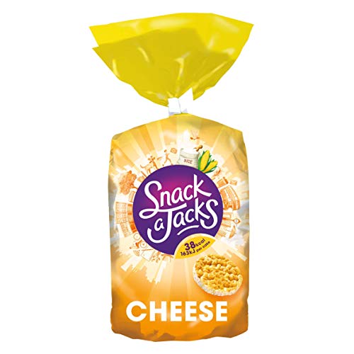 Snack-a-Jacks Jumbo Corn and Rice Cakes Cheese 120g von Snack a Jacks