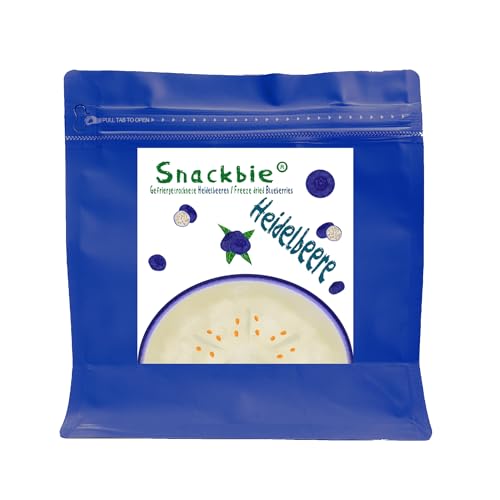 Heidelbeern | Gefriergetrocknet | 100g | Freeze Dried | blueberries | snacks | topping | frucht von Snackbie