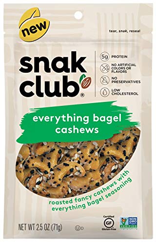 Snak Club Everything Bagel Cashews, 70,9 g von Snak Club