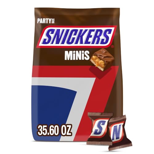 SNICKERS Minis Size Milchschokolade Candy Bar Sortiment 1009.2 g Beutel von Snickers