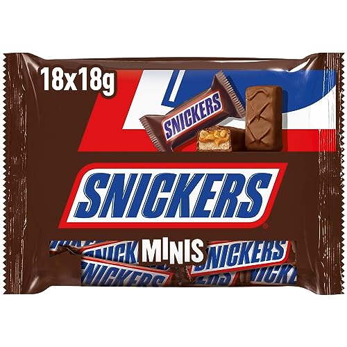 Snickers Minis, 3 Packungen je 17 Riegel (3 x 333 g) von Snickers