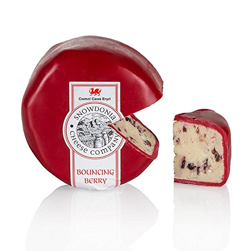 Snowdonia Bouncing Berry, Cheddar mit Cranbarry, 200g von Snowdonia