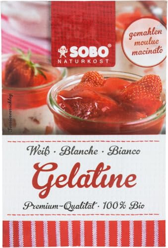 Bio Gelatine, gemahlen 1 x 9 gr von Sobo