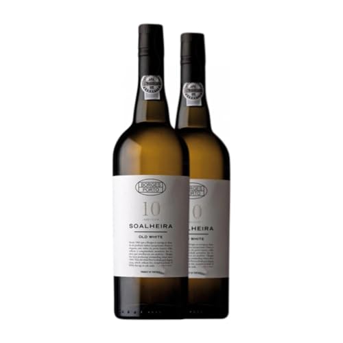 Borges Soalheira Porto 10 Jahre 75 cl Verstärkter Wein (Karton mit 2 Flaschen von 75 cl) von Sociedade dos Vinhos Borges