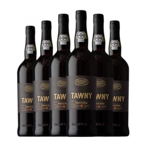 Borges Tawny Porto 75 cl Verstärkter Wein (Karton mit 6 Flaschen von 75 cl) von Sociedade dos Vinhos Borges