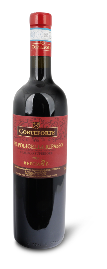 2019 Valpolicella Ripasso Classico Superiore DOC "Bertarè" von Societá Agriola Corteforte s.s.