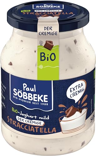 Söbbeke Bio Joghurt mild Stracciatella 7,5 % Fett (6 x 500 gr) von Söbbeke
