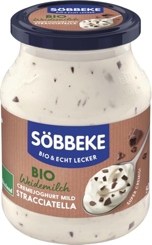 Söbbeke Bio Joghurt mild Stracciatella 7,5 % Fett (6 x 500 gr) von Söbbeke