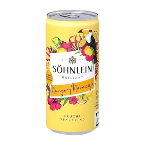 12 Einheiten Box Söhnlein Brillant Mango Maracuja Alu-Dose 20 cl Weißer Sekt von Söhnlein Brillant