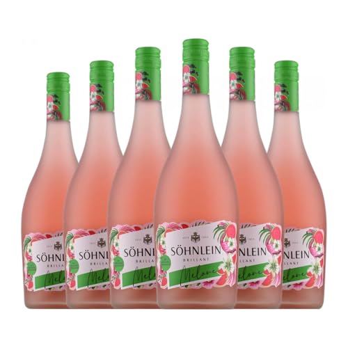 Söhnlein Brillant Brillant Melone 75 cl Rosé Sekt (Karton mit 6 Flaschen von 75 cl) von Söhnlein Brillant