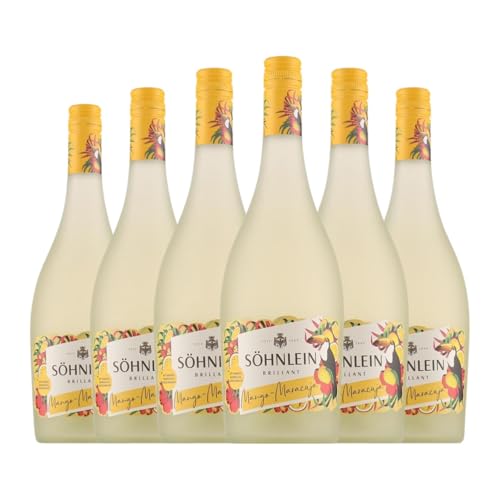 Söhnlein Brillant Mango Maracuja 75 cl Weißer Sekt (Karton mit 6 Flaschen von 75 cl) von Söhnlein Brillant