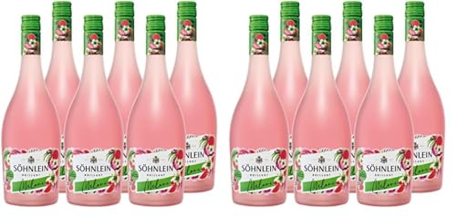 Söhnlein Brillant Melone Flamingo (6 x 0,75 l) halbtrockene und fruchtige Alternative zu Sekt; angenehm fruchtiger Geschmack mit Aromen der Melone; feinperlig; lebendiges prickeln (Packung mit 2) von Söhnlein Brillant