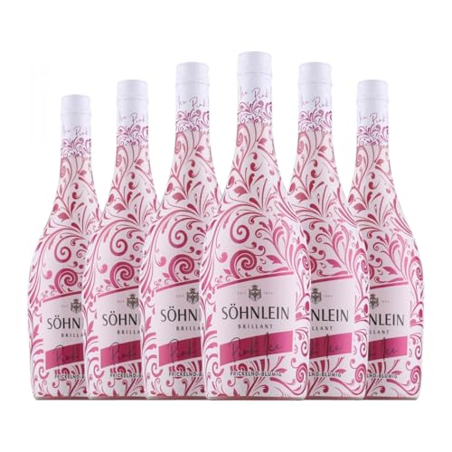 Söhnlein Brillant Pink Ice 75 cl Rosé Sekt (Karton mit 6 Flaschen von 75 cl) von Söhnlein Brillant