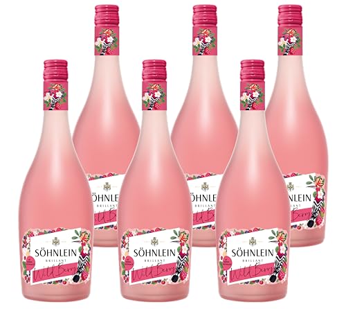 Söhnlein Brillant Sparkling Wild Berry (6 x 0,75l) fruchtige Alternative zu Sekt und Champagner; Sommerlich; angenehmen Duft und ausgewogenen Geschmack von roten Beeren von Söhnlein Brillant