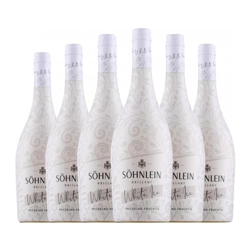 Söhnlein Brillant White Ice 75 cl Weißer Sekt (Karton mit 6 Flaschen von 75 cl) von Söhnlein Brillant