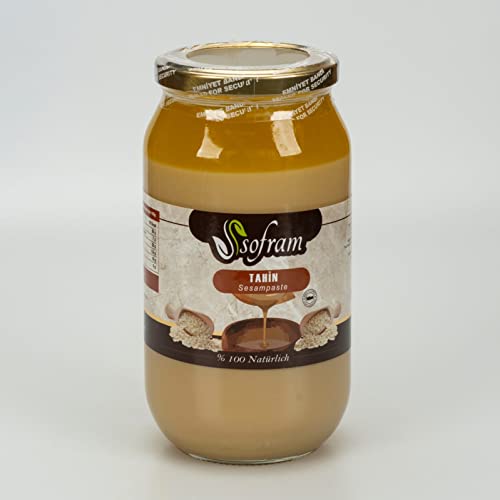 Tahini, Sesampaste, Naturell, 1000 ml von Sofram