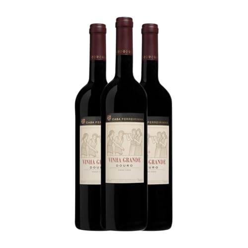 Sogrape Casa Ferreirinha Vinha Grande Douro 75 cl Rotwein (Karton mit 3 Flaschen von 75 cl) von Sogrape Vinhos SA