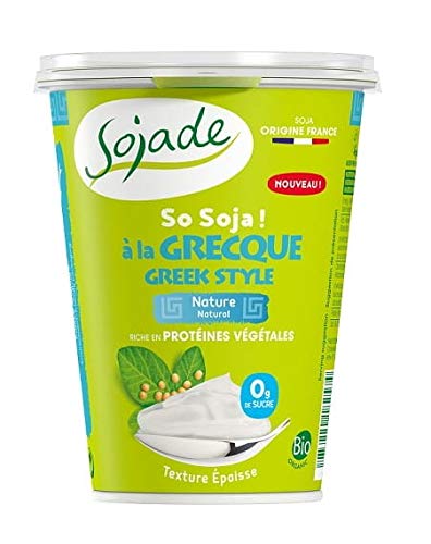 Sojade Yogurt Soja Quark Griego 400g Bio Sojade 1er Pack (1 x 400 g) von Sojade