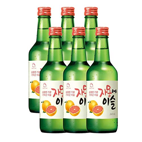 Jinro Soju Selection - Grapfruitgeschmack 6er Set von Soju