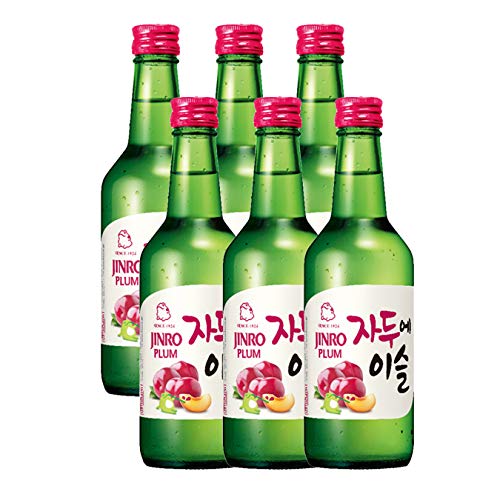 Jinro Soju Selection - Pflaumengeschmack 6er Set von Soju