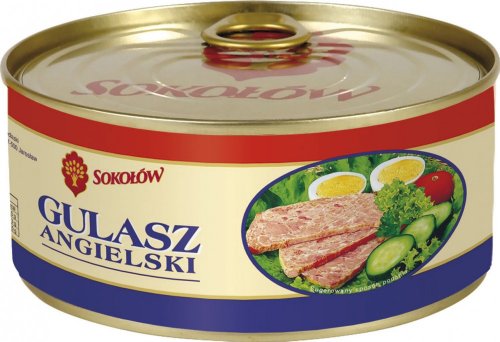 SOKOLOW Gulasz angielski 290 g Goulasch anglais / (W) von Sokołów