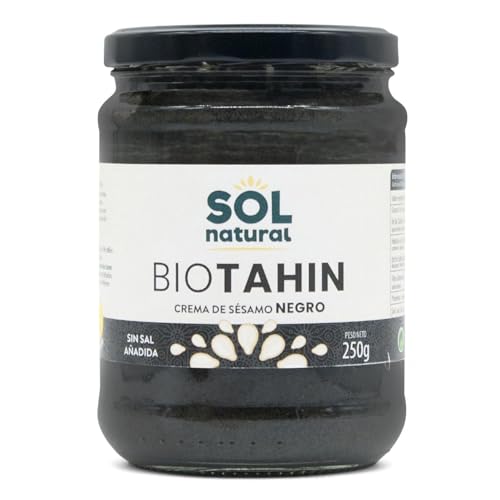 Bio Black Tahini 250 g Sahne von Sol Natural