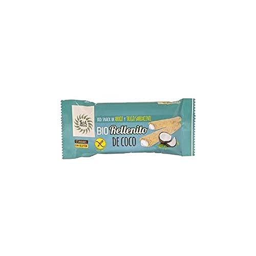 Glutenfreier Bio Gefüllter Kokosnuss-Snack 2 Einheiten à 25G von Sol Natural