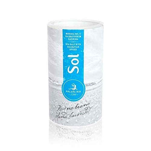 Solana Nin - Meersalz - mit dalmatinischen Kräutern - Papierschachtel - 4 x 500g von Solana Nin