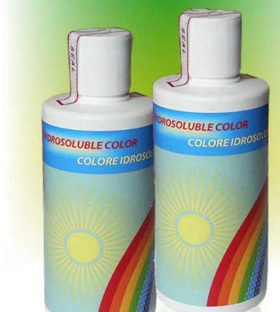 Solchim Colorante 250 g hydrosolobile Lebensmittelfarbe Farbe Grün Flüssig für Dekorationen und Belebungen von Solchim