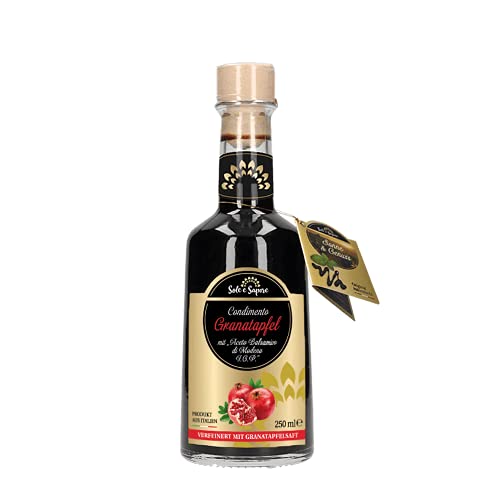 Sole e Sapore | Condimento Granatapfel mit Aceto Balsamico I.G.P. | aus Italien | 250ml von Sole e Sapore