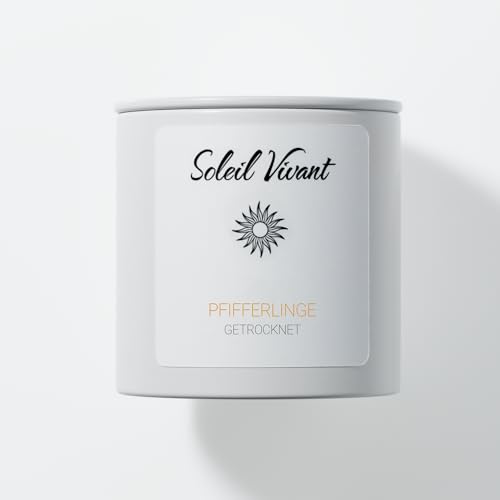 Goldstiel Pfifferlinge von Soleil Vivant, getrocknet, 40g (Weiße Dose) von Soleil Vivant