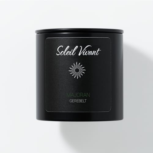 Majoran von Soleil Vivant | getrocknet & gerebelt | 15g | Schwarze Dose von Soleil Vivant