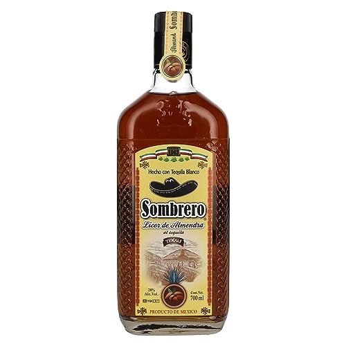 Sombrero Negro Mandel Likör auf Tequilabasis 0,7 Liter von Sattie