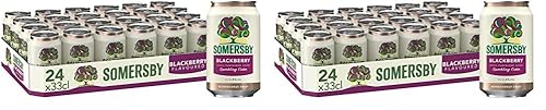 Somersby Blackberry Cider, Dose Einweg (24 x 0.33 L) (Packung mit 2) von Somersby