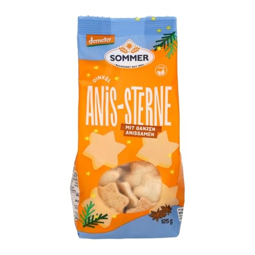 Sommer Dinkel Anis Sterne, 125g (1) von Sommer-Backkunst