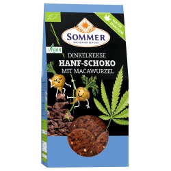 Hanf-Schoko-Dinkelkekse mit Macawurzel von Sommer & Co.