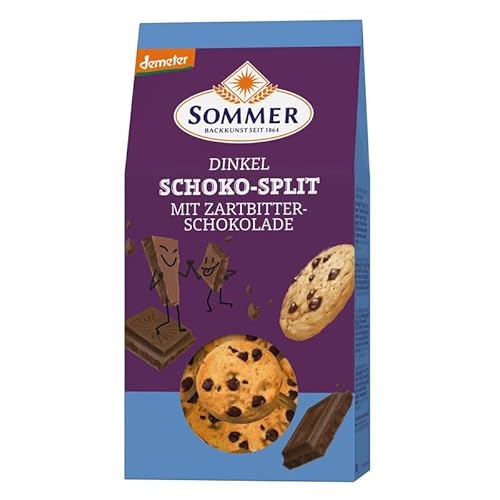 SOMMER CABLE Dinkel Schoko-Split mit Zartbitterschokolade, 150 g von Sommer