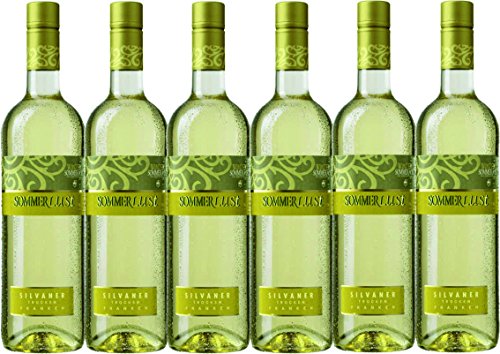 6 Flaschen Sommerlust Silvaner 2014 trocken Franken (6 x 0,75l) von Sommerlust